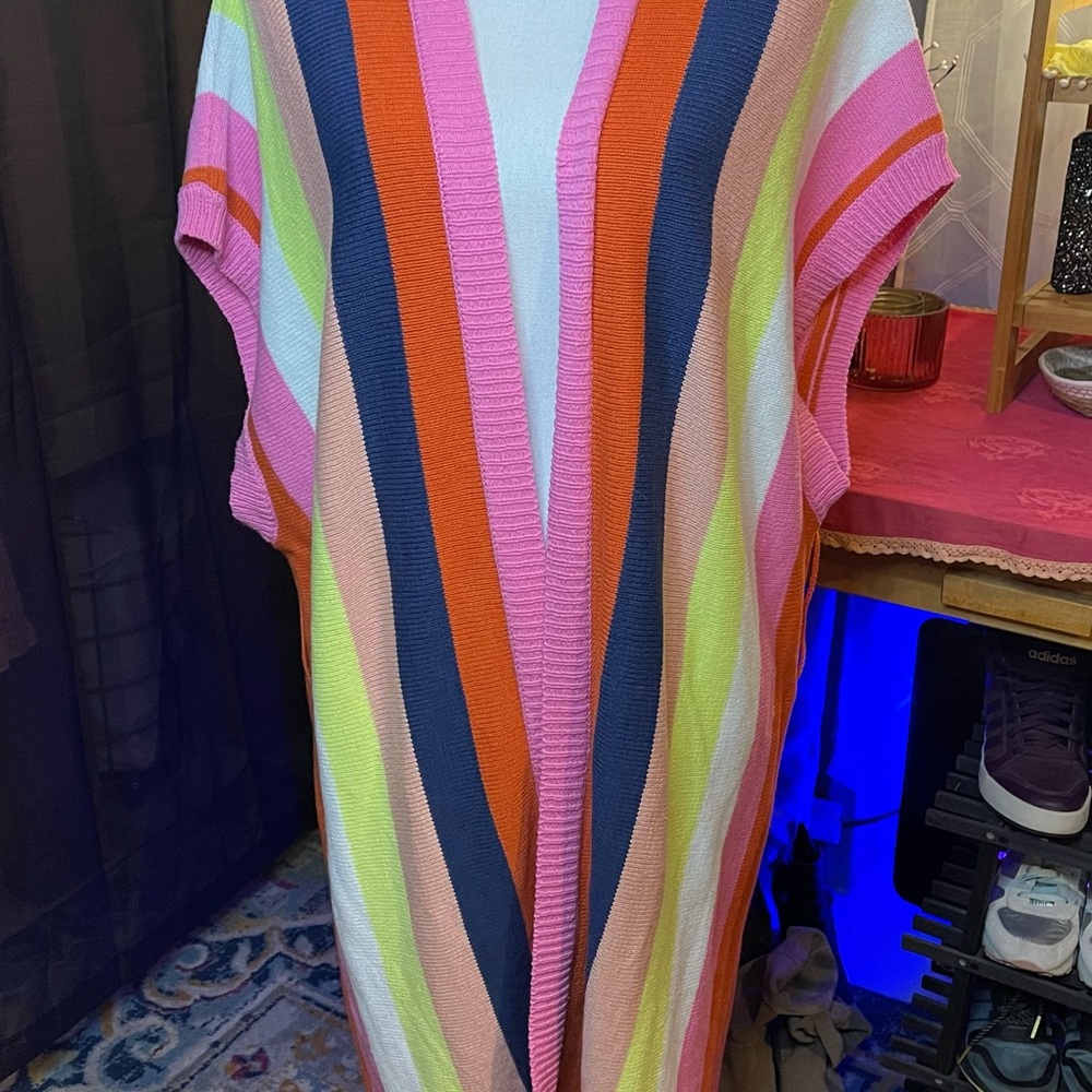 Anthropologie Multicolor Kimono Cardigan